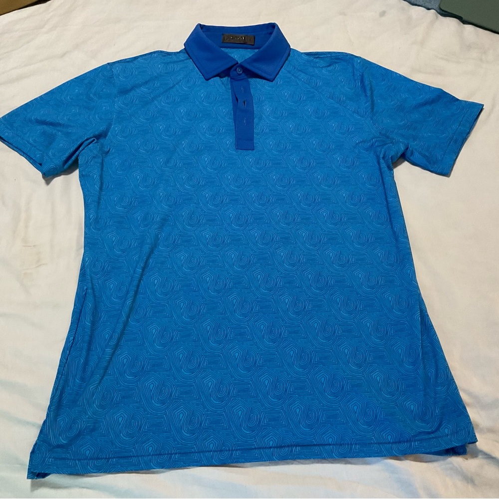 G/FORE Vibrant Blue Polo Shirt